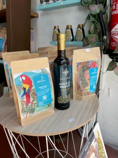 Aceite Herencia en Wabiyu Café Especialidad